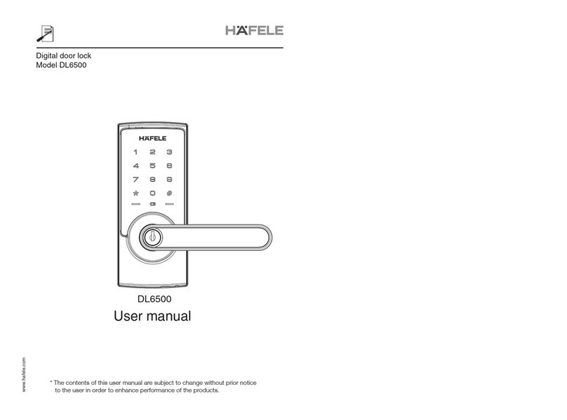 Häfele DL6500 user manual