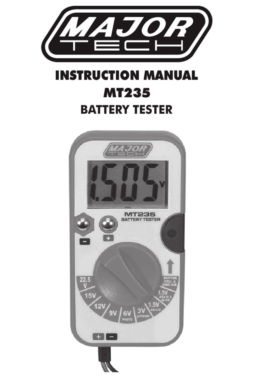 Major tech MT235 instruction manual