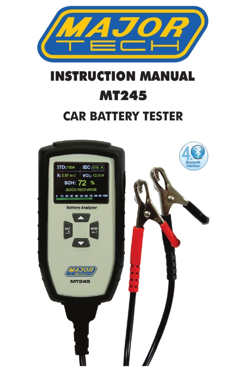 Major tech MT245 instruction manual