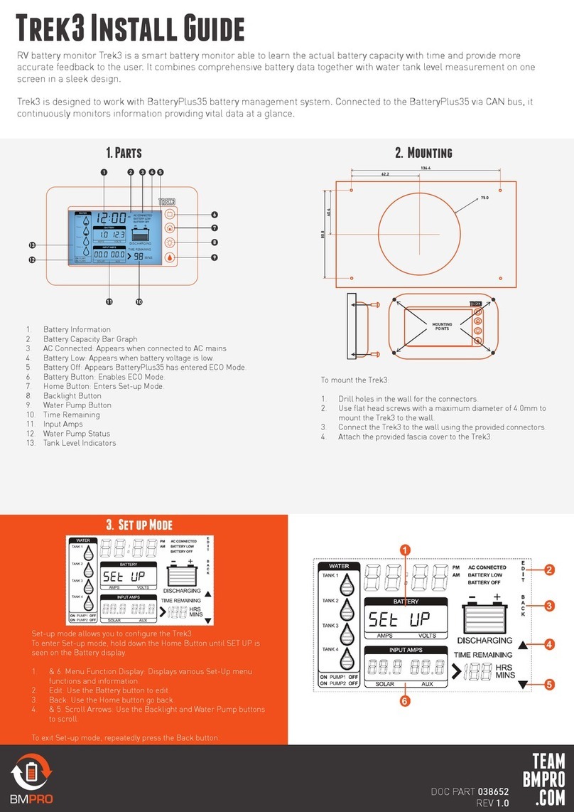 BM PRO Trek3 User manual