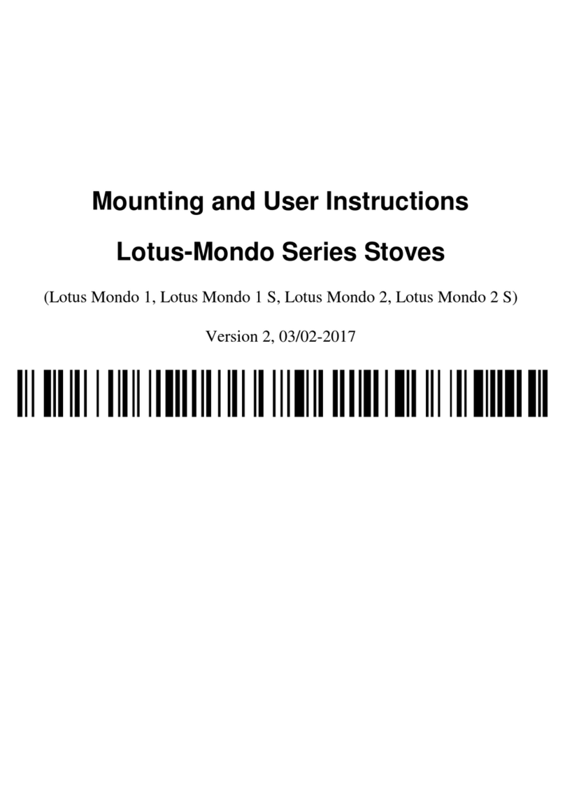 Lotus Mondo Series Mounting and user instructions