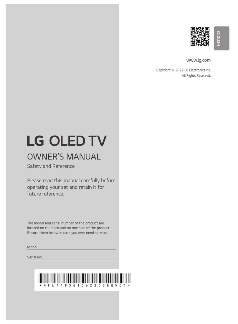 LG OLED65B2RLA User manual