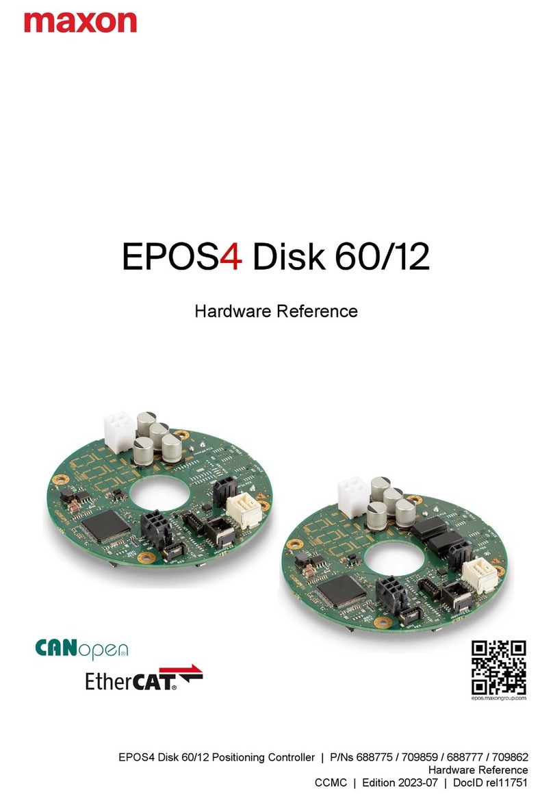 Maxon EP0S4 Disk 60/12 Application guide