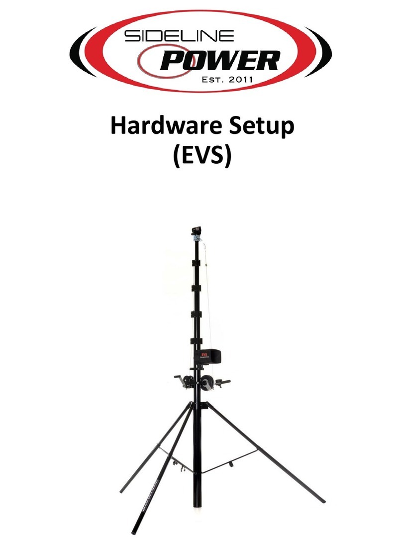 Sideline Power EVS Hardware setup