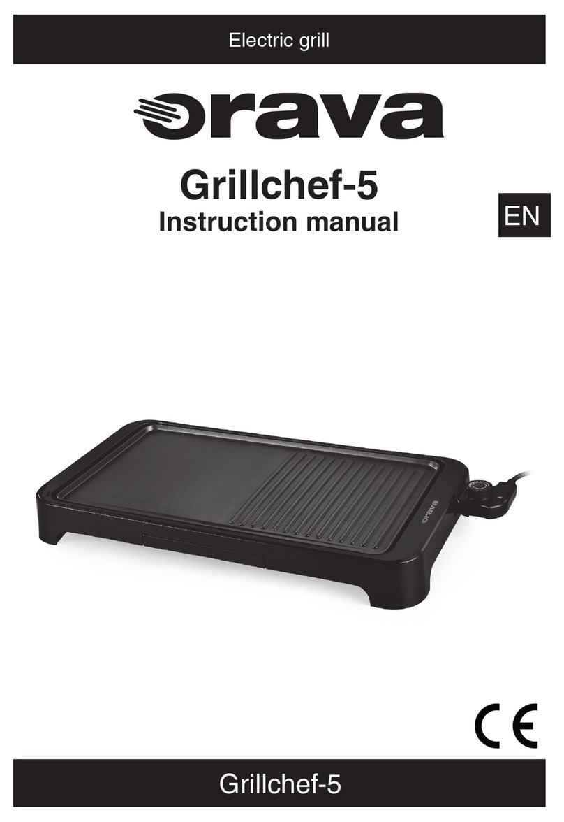 Orava Grillchef-5 User manual