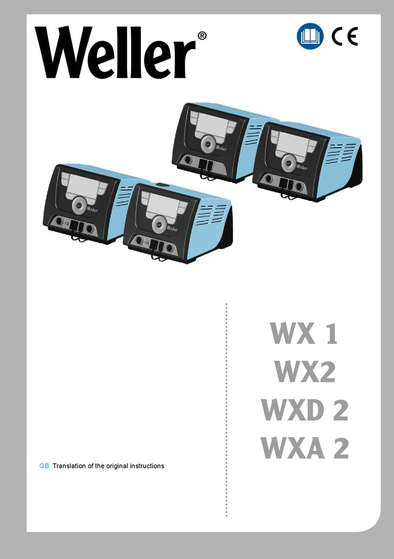 Weller WX1 Original instructions