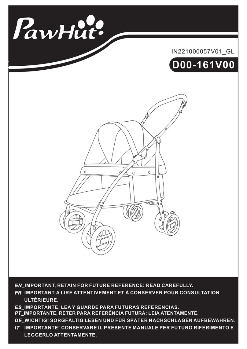 PawHut D00-161V00 User manual PawHut D00-161V00 User manual