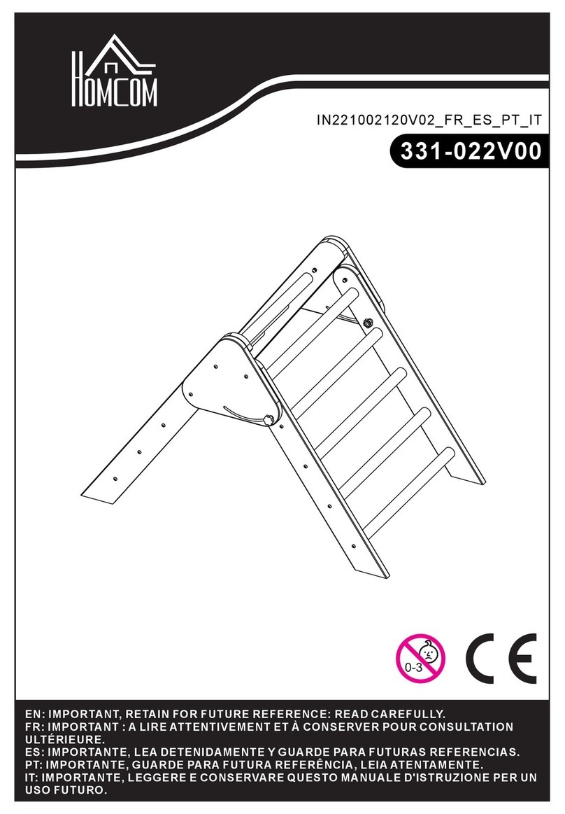 HOMCOM 331-022V00 User manual HOMCOM 331-022V00 User manual