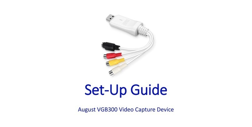 August VGB300 Setup guide