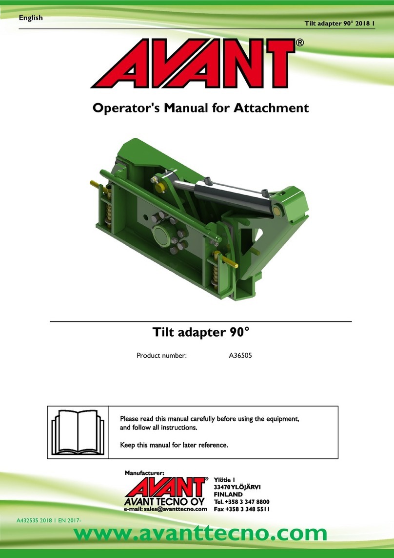 Avantco A36505 Operator's manual