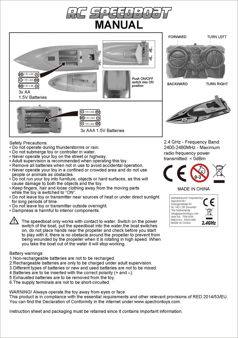 Spectron Toys TR41539 manual