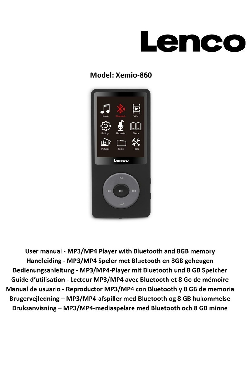 LENCO Xemio-860 user manual