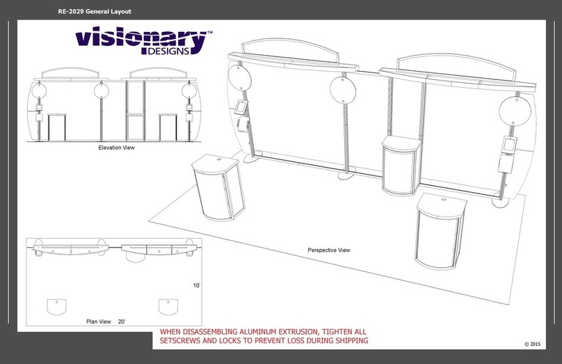 VISIONARY DESIGNS RE-2029 manual