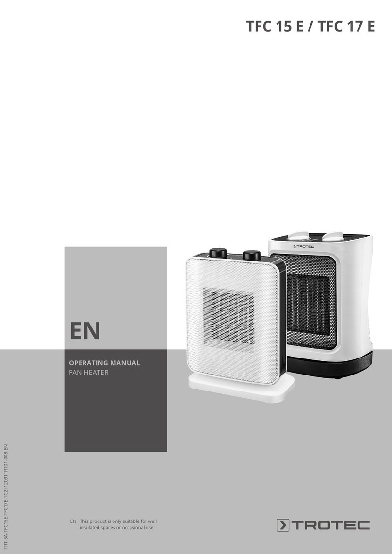 Trotec TFC 17 E User manual
