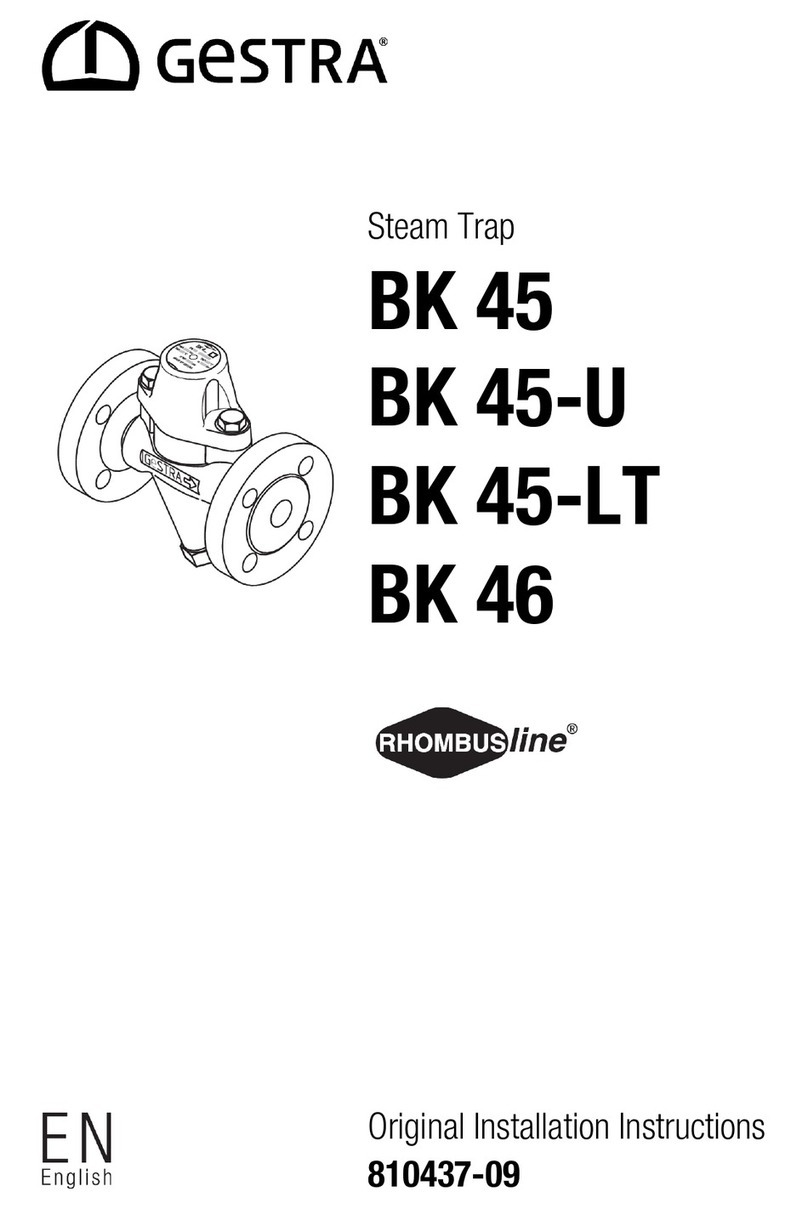 GESTRA BK 45 Original Installation Instructions