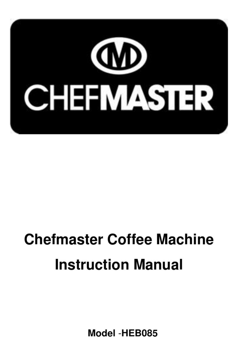 Chef-Master HEB085 instruction manual
