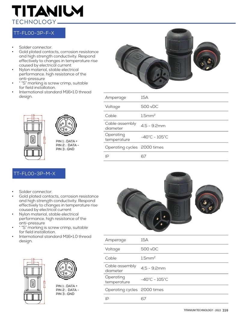 Titanium TT-FL00-3P-F-X Instruction manual