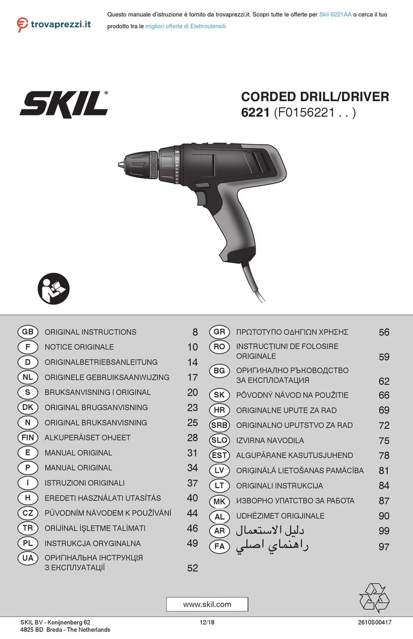 Skil 6221AA User manual