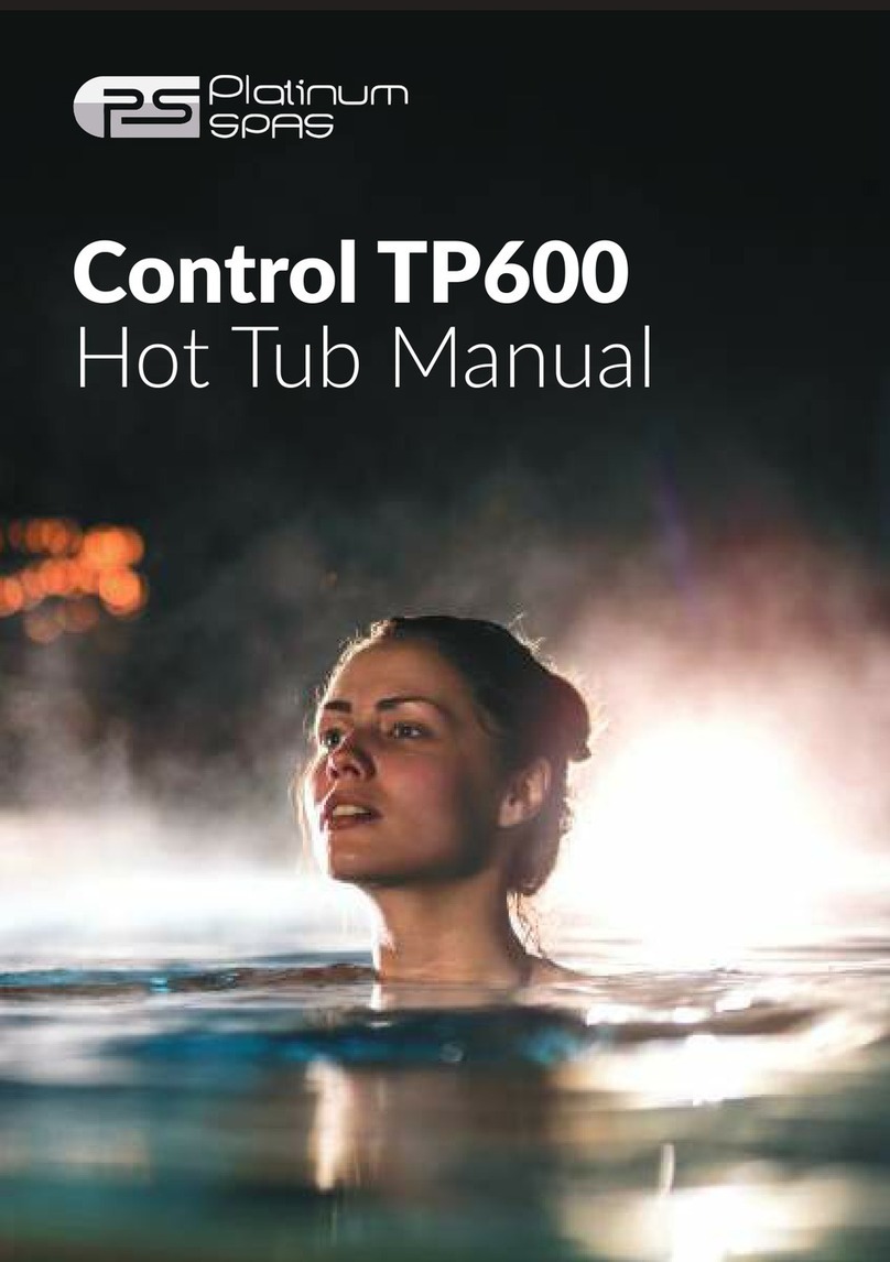 Platinum Spas Control TP600 manual