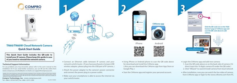 Compro Technology TN60 quick start guide