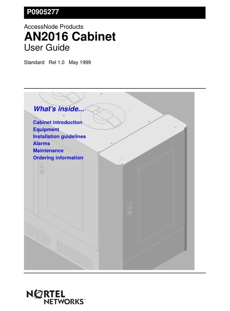 Nortel AccessNode 2016 User manual