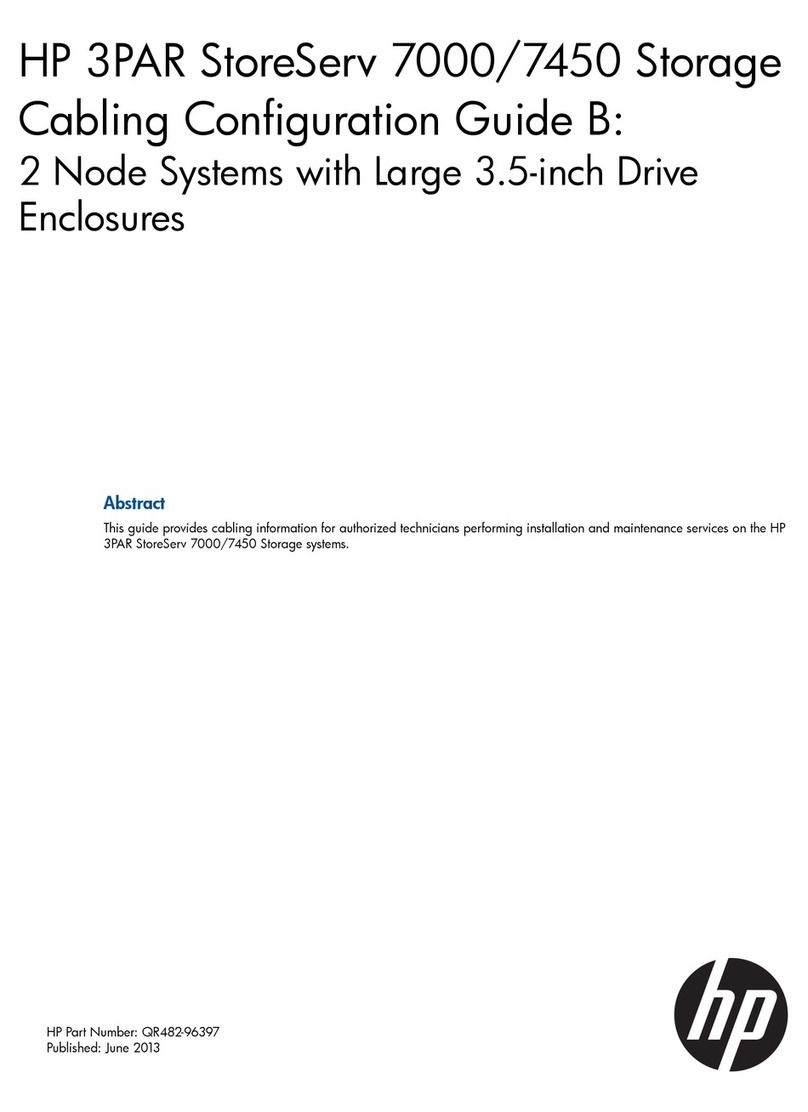 HP 3PAR StoreServ 7000 User manual HP 3PAR StoreServ 7000 User manual
