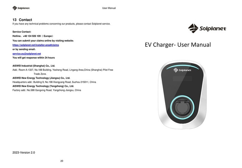 Solplanet SOL EVPOWER Series User manual