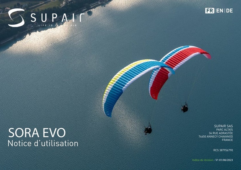 SUP’AIR SORA EVO 38 User manual SUP’AIR SORA EVO 38 User manual