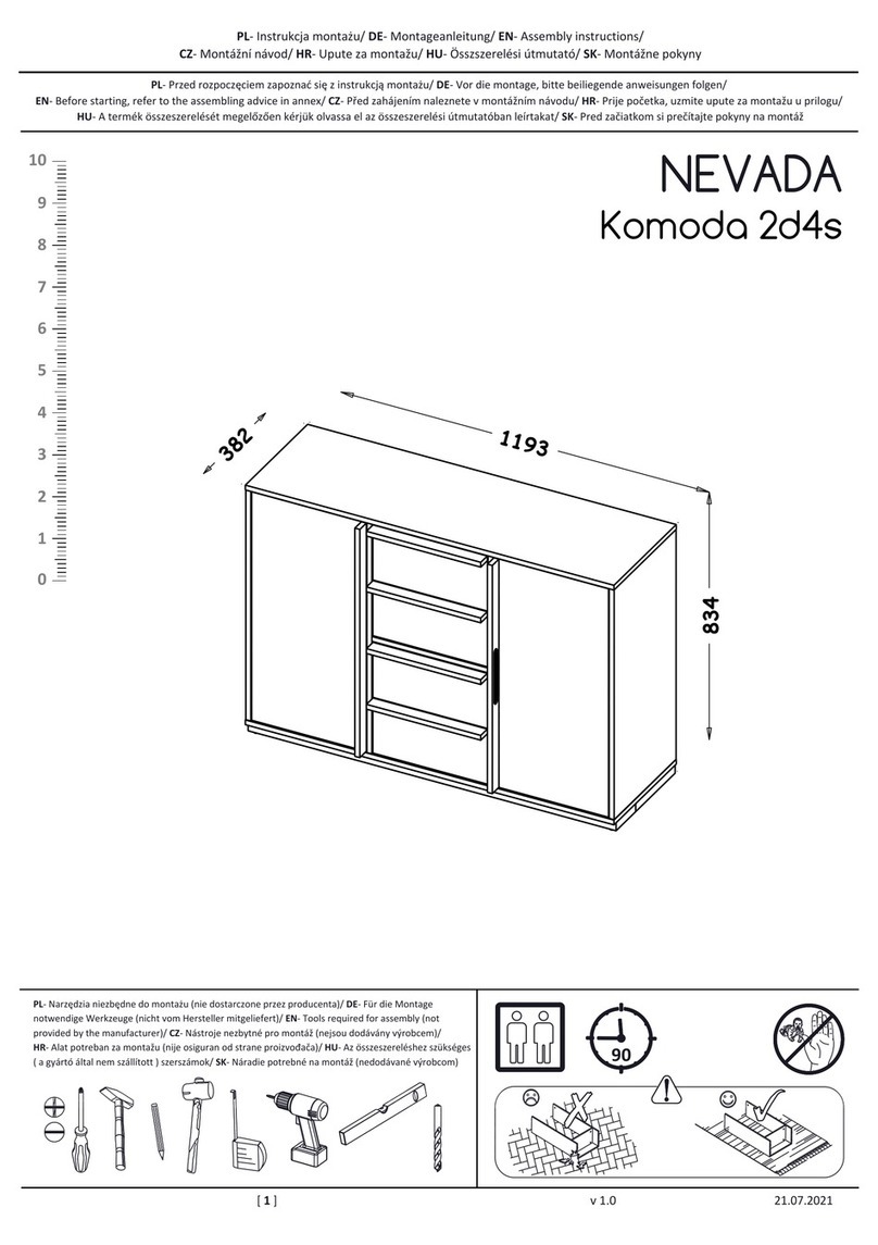 agatameble NEVADA 2d4s User manual
