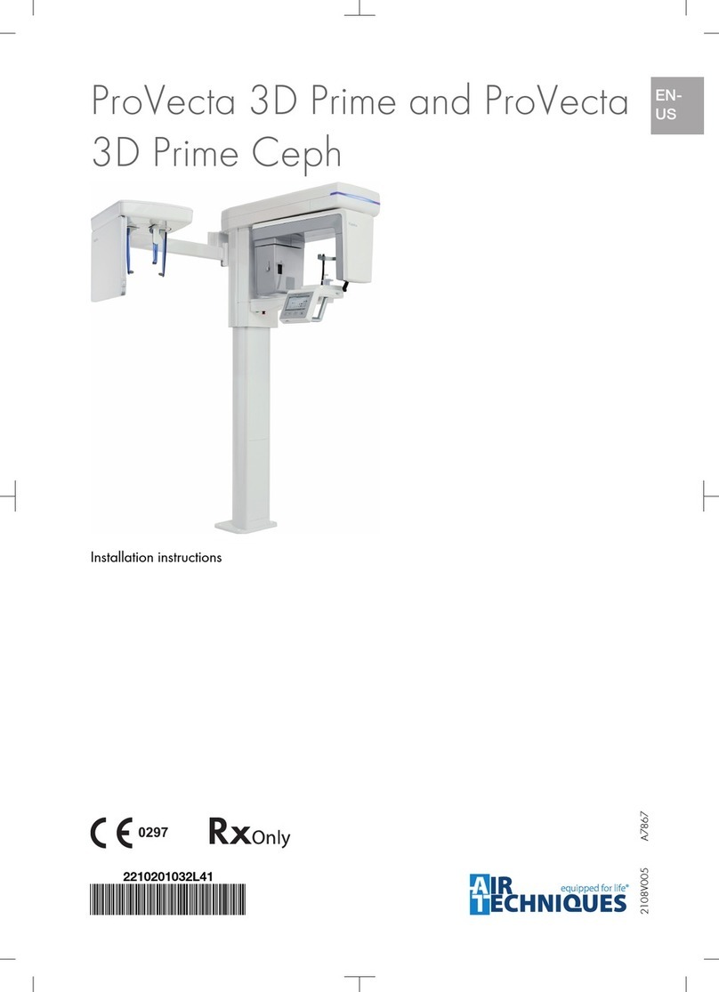 Air Techniques ProVecta 3D Prime User manual