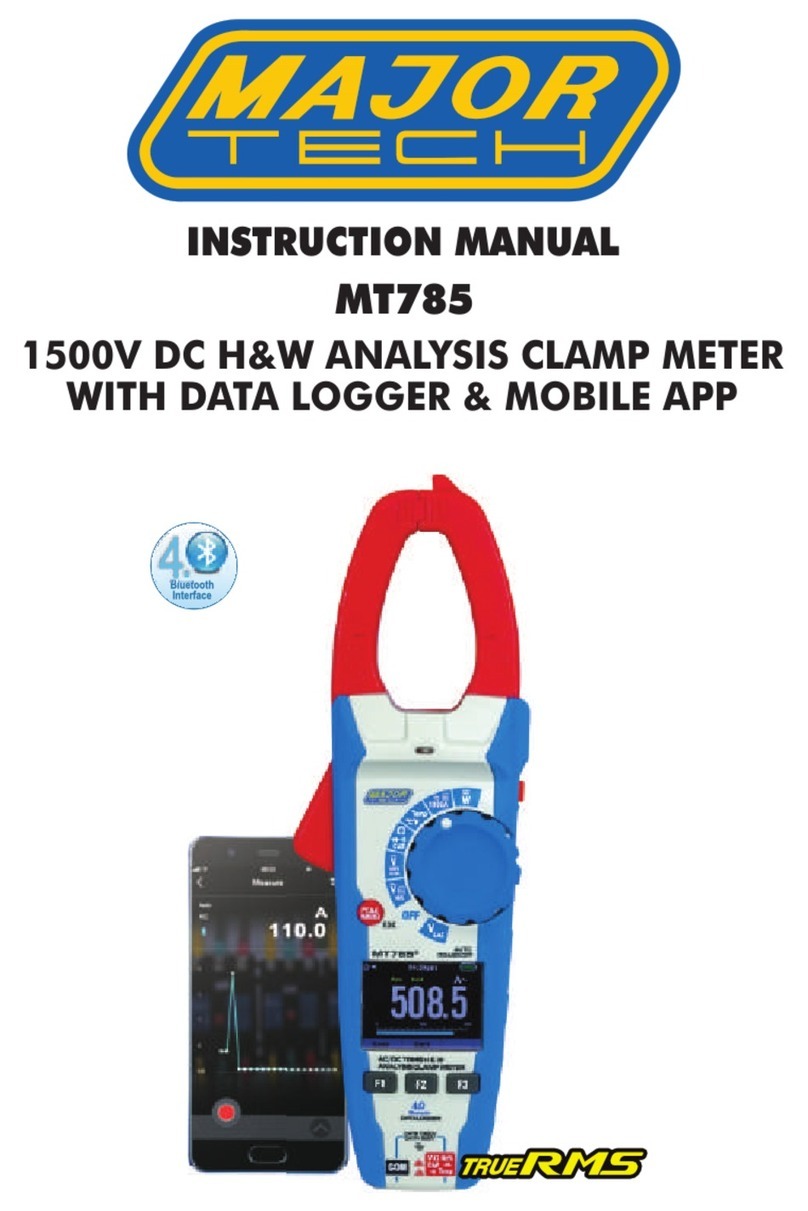 Major tech MT785 instruction manual