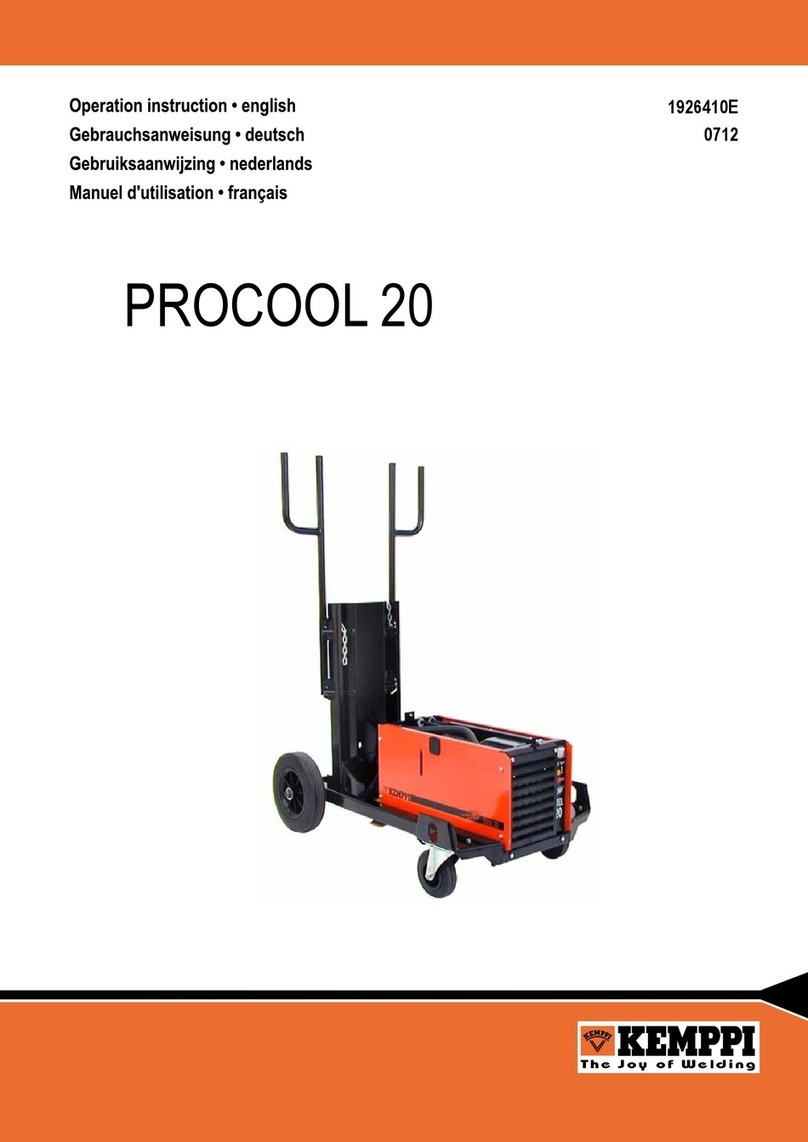 Kemppi ProCool 20 Technical manual