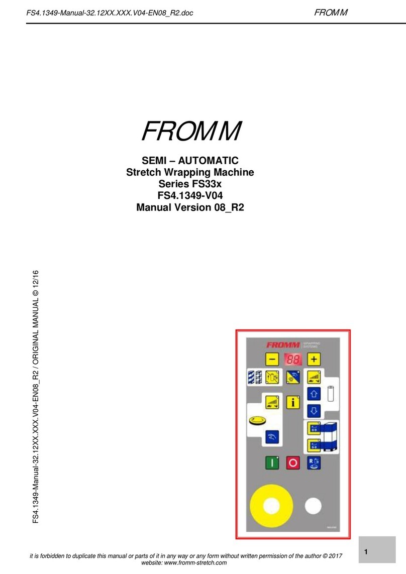 Fromm FS33 Series User manual
