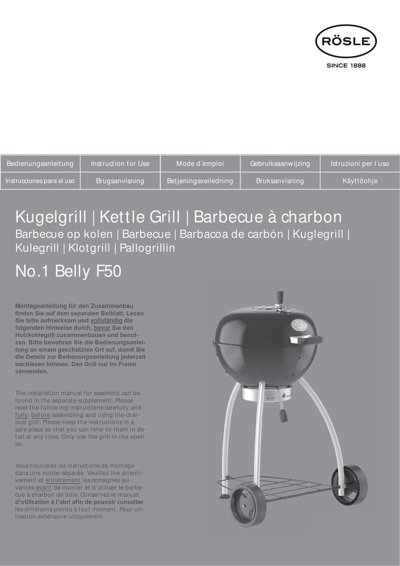 Rosle Belly F50 User manual Rosle Belly F50 User manual