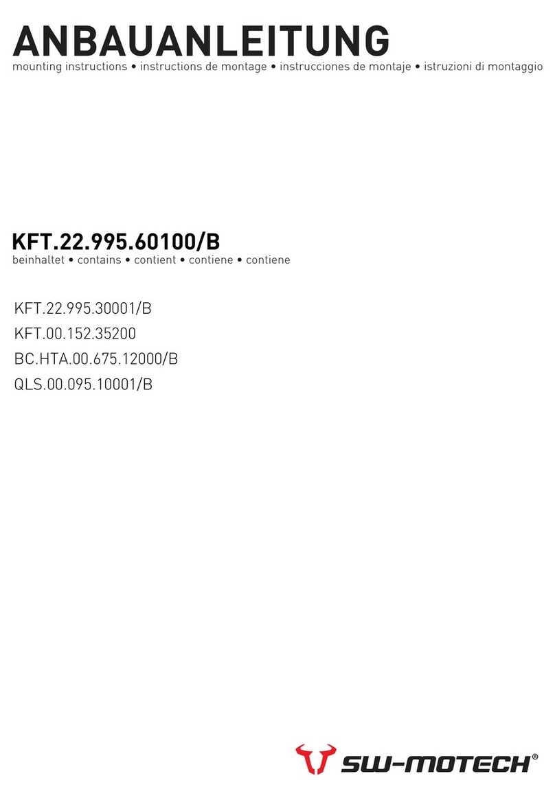 SW-Motech KFT.22.995.60100/B User manual SW-Motech KFT.22.995.60100/B User manual