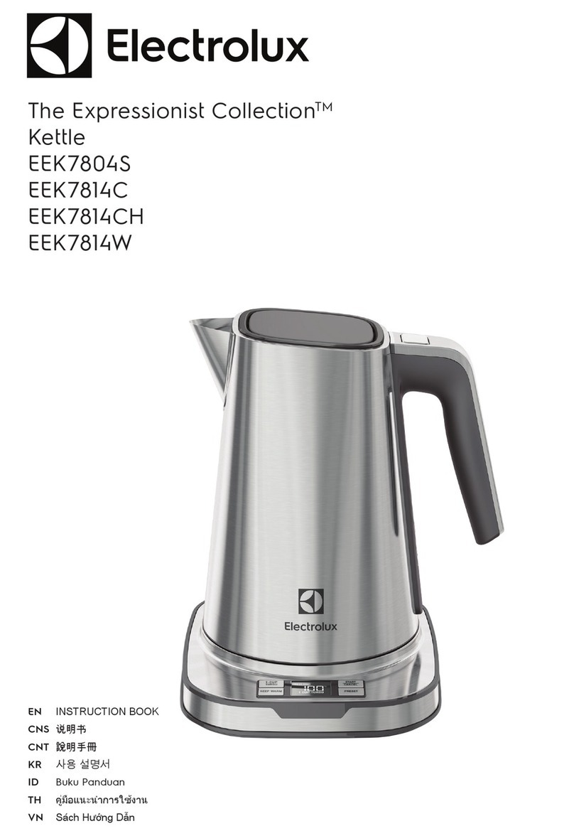 Electrolux Expressionist EEK7804S User manual