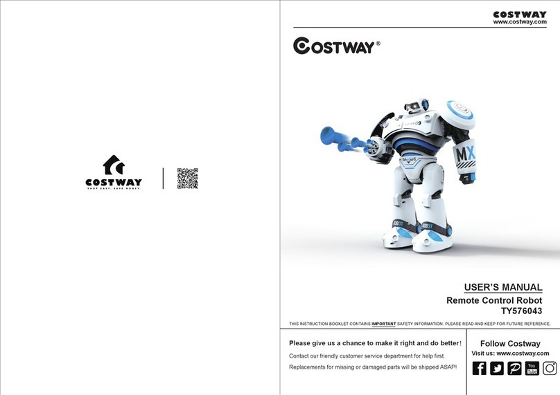 Costway TY576043 user manual