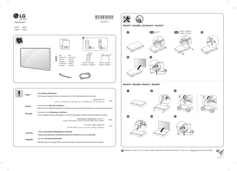 LG LK63 Series User manual