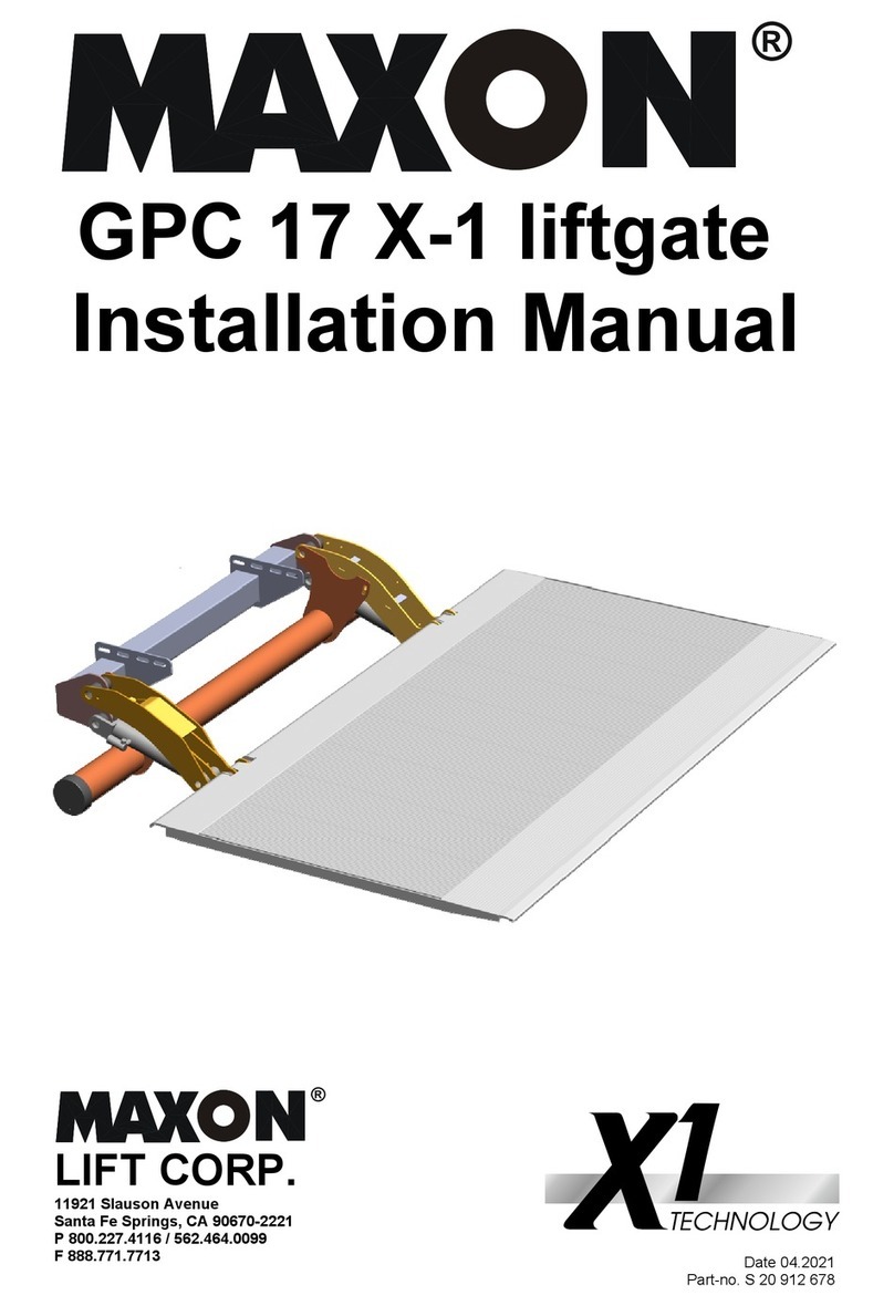 Maxon GPC 17 X-1 User manual Maxon GPC 17 X-1 User manual