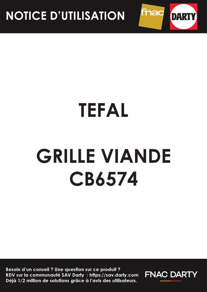 TEFAL CB6574 manual