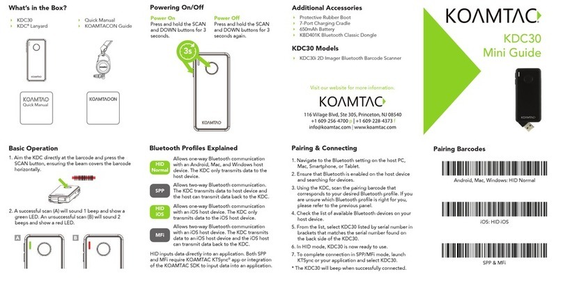 KoamTac KDC30 MINI-GUIDE