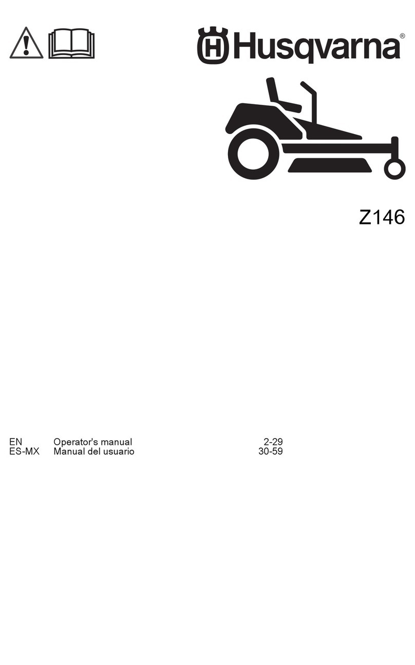 Husqvarna Z146 User manual