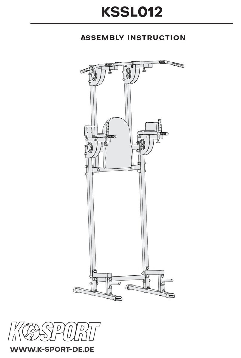 K-SPORT KSSL012 Assembly instruction
