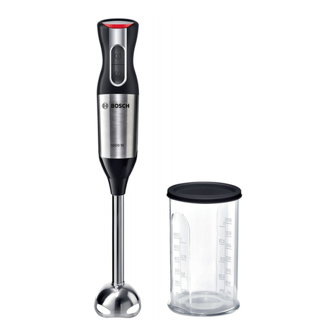 Bosch ErgoMixx Style MS64M6170 user manual