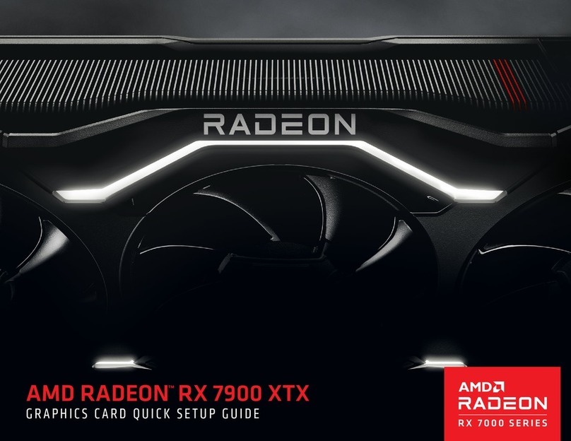 AMD RADEON RX 7900 XTX User manual