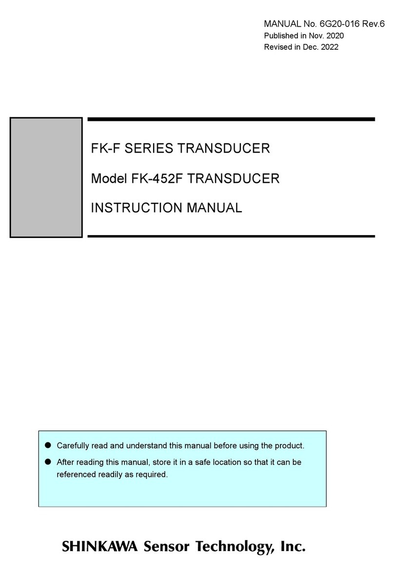 Shinkawa FK-452F User manual
