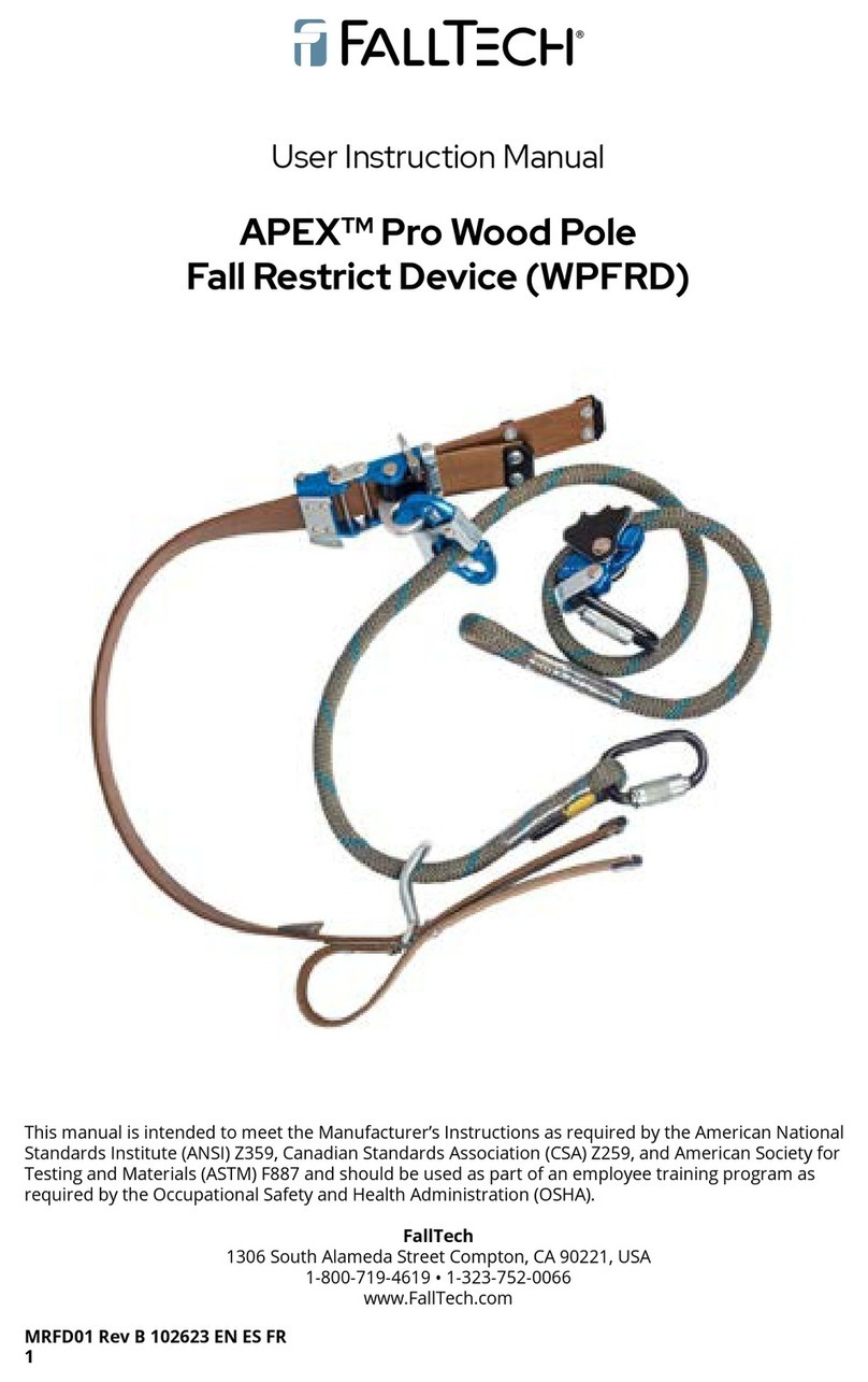 Falltech APEX WPFRD Operator's manual