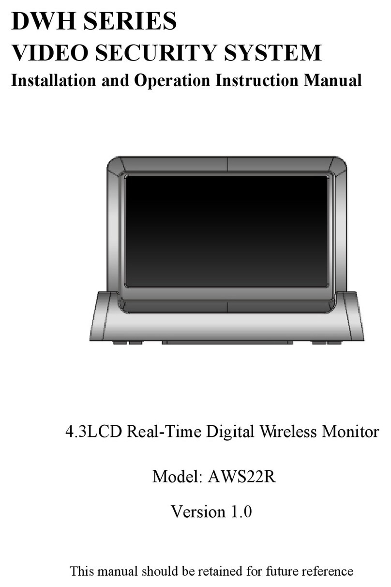 Velleman DWH Series Installation and operation instruction manual