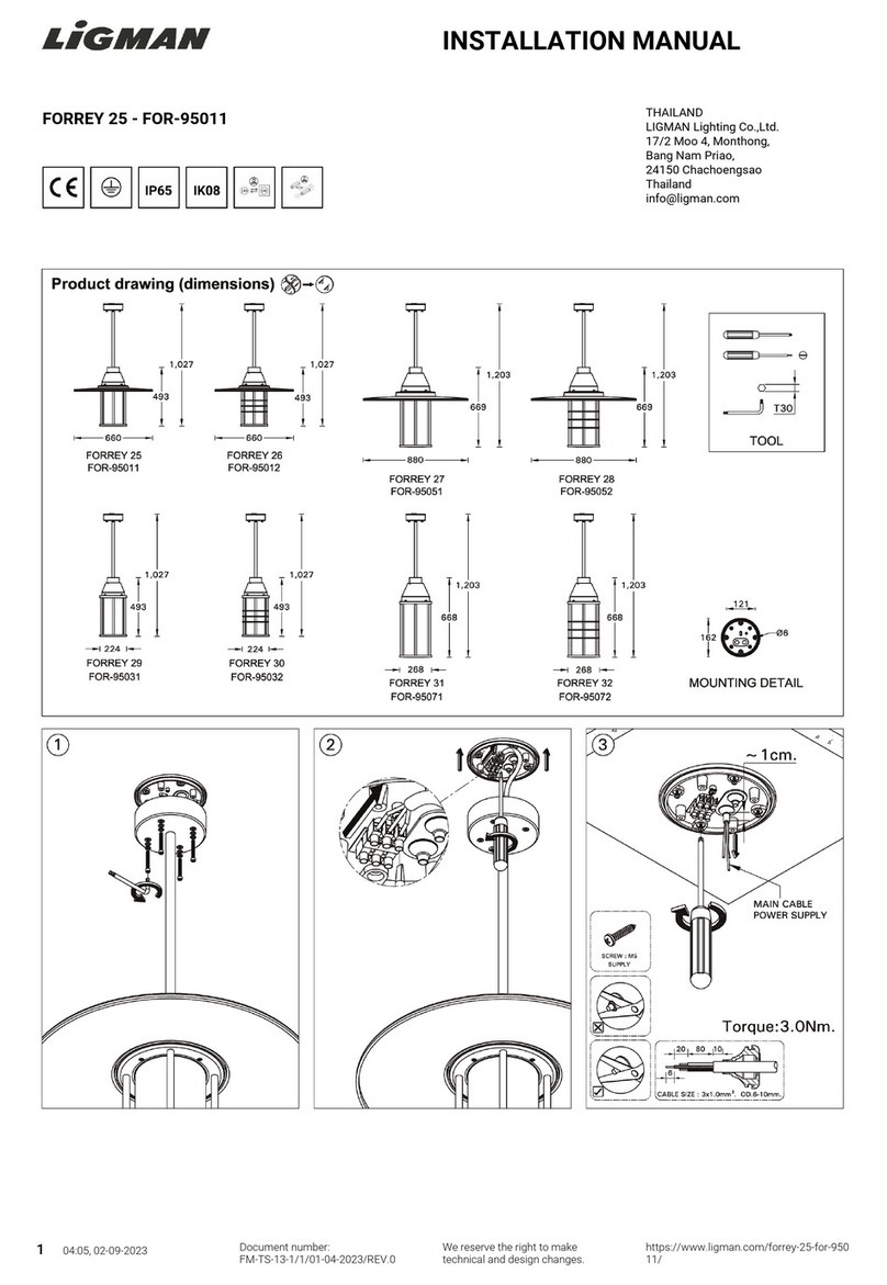 LIGMAN FOR-95011 User manual