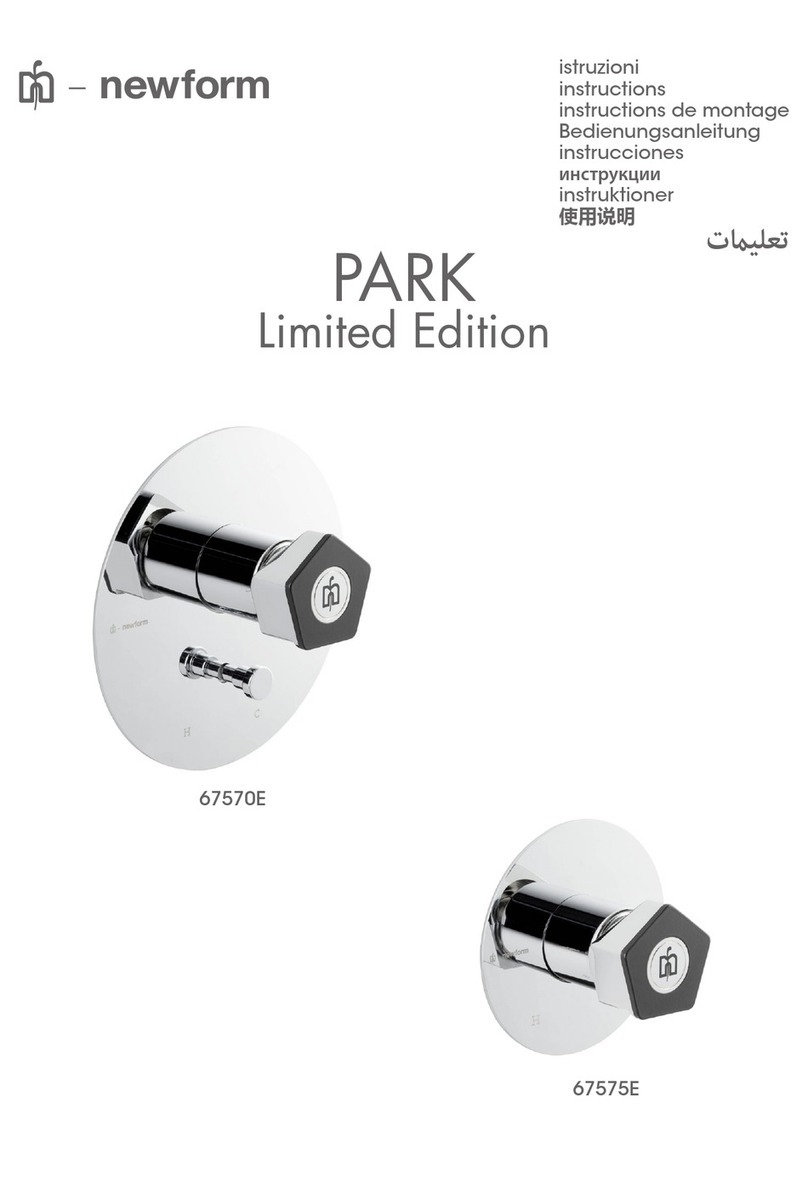 newform PARK Limited Edition 67570E instructions